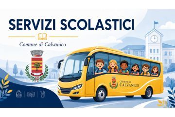 Autobus di colore giallo con bambini che salutano